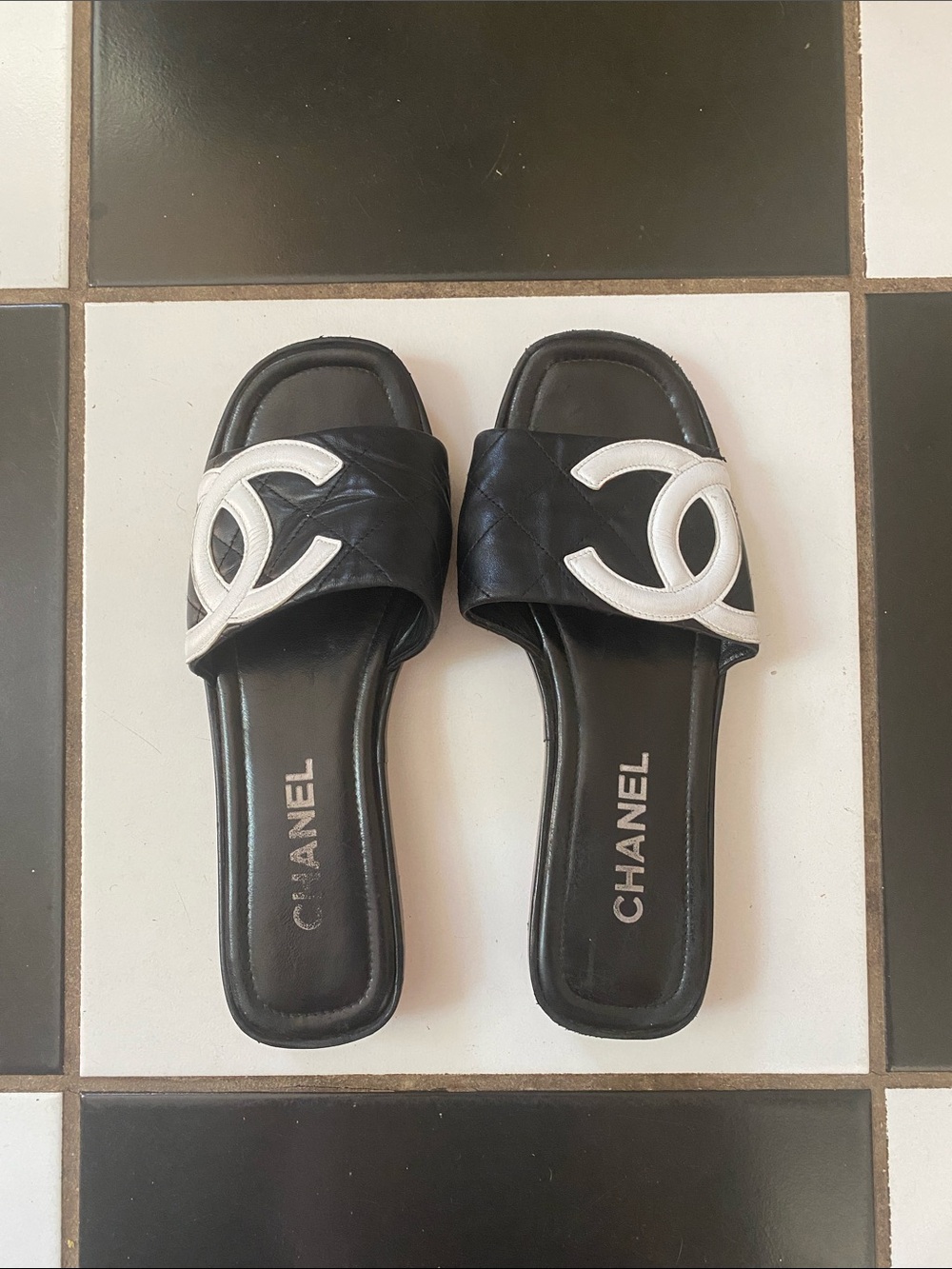 Chanel Logo Slides